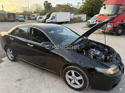 Usado Honda Accord Sport 155 CV (114 kW) 2005 Negro Berlina