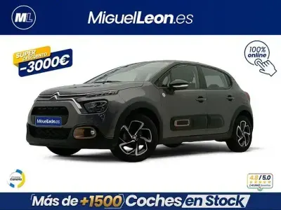 Usado Citroën C3 PureTech 83 CV (61 kW) 2023 Gris / plata Utilitario