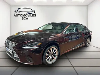Usado Lexus LS500h Executive Line 359 CV (264 kW) 2020 Granate Berlina