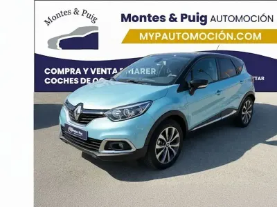 Usado Renault Captur Intens 90 CV (66 kW) 2021 Azul SUV