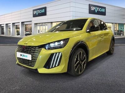 Usado Peugeot e-208 GT 114 kW (156 CV) 2024 Dorado Utilitario