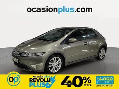Usado Honda Civic Sport 140 CV (102 kW) 2009 Gris Berlina