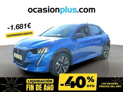 Azul Usado 2020 Peugeot e-208 GTi Utilitario | 18.500 € (Un poco caro)