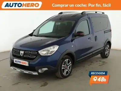 Usado Dacia Dokker 95 CV (69 kW) 2019 Azul Monovolumen