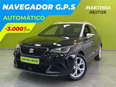Usado Seat Arona FR 110 CV (80 kW) 2022 Negro SUV