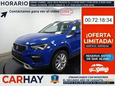 Usado Seat Ateca Style 150 CV (110 kW) 2020 Azul SUV