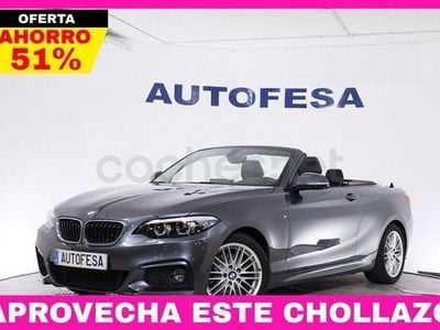 Usado BMW 220 184 CV (135 kW) 2019 Gris / plata Descapotable