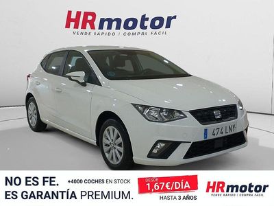 Usado Seat Ibiza Style Plus 110 CV (80 kW) 2021 Blanco Berlina