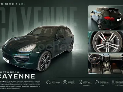 Usado Porsche Cayenne 245 CV (180 kW) 2013 Verde SUV