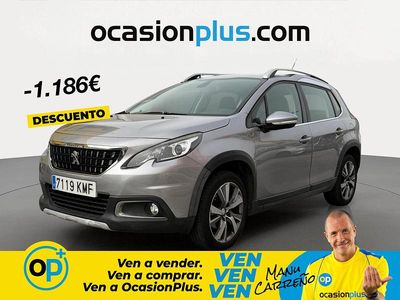 Usado Peugeot 2008 Allure 110 CV (80 kW) 2018 Gris SUV