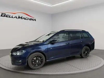 Brugt VW Golf VII Advance 110 HK (80 kW) 2016 Blå Stationcar