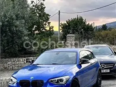 Usado BMW 116 Comfort Edition 109 CV (80 kW) 2015 Azul Utilitario