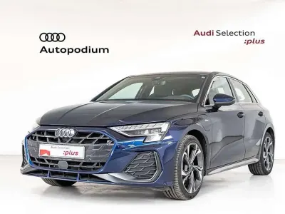 Usado Audi A3 Sportback e-tron S-Line 204 CV (150 kW) 2025 Azul Utilitario