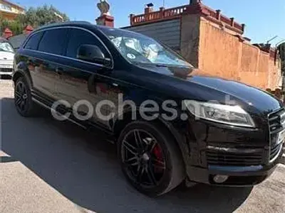 Usado Audi Q7 S-Line 240 CV (176 kW) 2008 Negro SUV