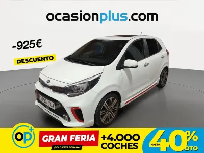 Usado Kia Picanto GT-Line 84 CV (61 kW) 2017 Blanco Utilitario