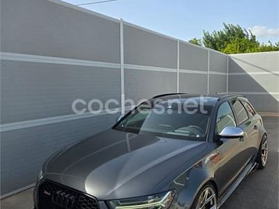 Usado Audi RS6 Sport 560 CV (411 kW) 2015 Gris / plata Familiar