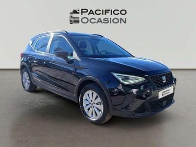 Usado Seat Arona Style Plus 110 CV (80 kW) 2022 Negro SUV