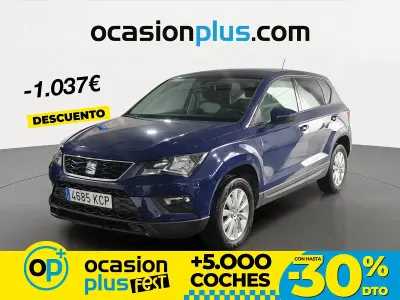 Begagnad Seat Ateca Ecomotive 115 HK (84 kW) 2017 Blå SUV