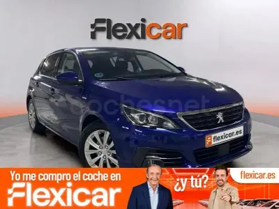 Usado Peugeot 308 Style 130 CV (95 kW) 2018 Azul Berlina