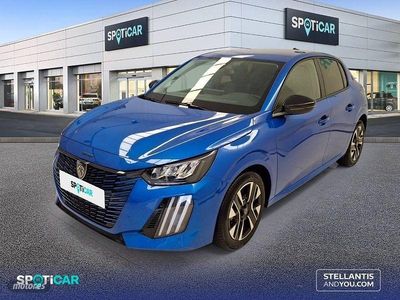 Usado Peugeot 208 Allure 101 CV (74 kW) 2025 Azul Utilitario
