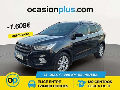 Usado Ford Kuga Trend+ 120 HP (88 kW) 2018 Preto SUV