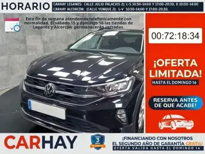 Usado VW Taigo Life 110 CV (80 kW) 2022 Negro SUV
