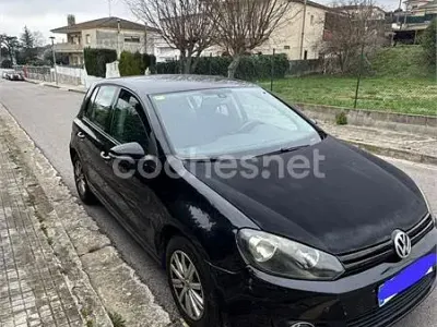Usado VW Golf VI Sport 105 CV (77 kW) 2010 Negro Utilitario