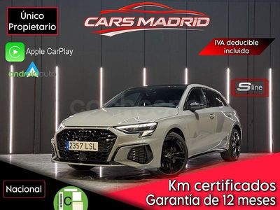 Usado Audi A3 Competition 245 CV (180 kW) 2021 Negro Berlina
