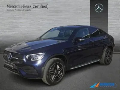 Usado Mercedes GLC300e 320 CV (235 kW) 2023 Azul cavansita Coupe