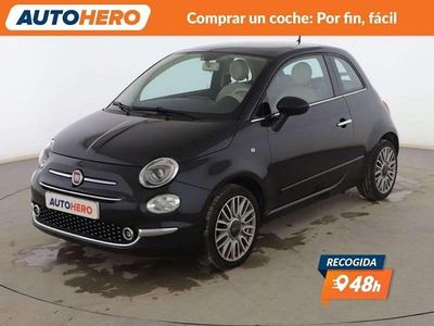 Usado Fiat 500 Lounge 69 CV (50 kW) 2016 Negro Utilitario