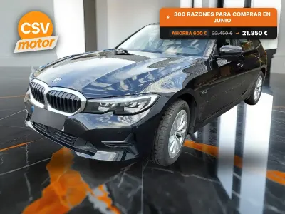 Usado BMW 320e 204 CV (150 kW) 2021 Negro Berlina