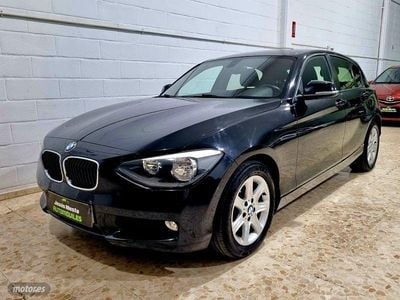 Usado BMW 116 Efficient Dynamics 116 CV (85 kW) 2014 Negro Utilitario