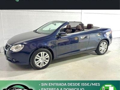 Usado VW Eos 122 CV (89 kW) 2008 Azul Descapotable