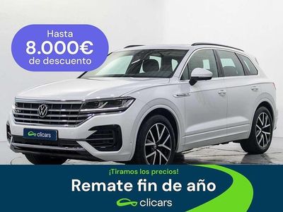 Blanco Usado 2021 VW Touareg R-line SUV | 41.890 € (Precio justo)