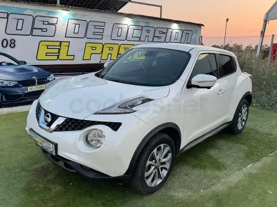 Usado Nissan Juke Tekna 110 CV (80 kW) 2014 Blanco SUV