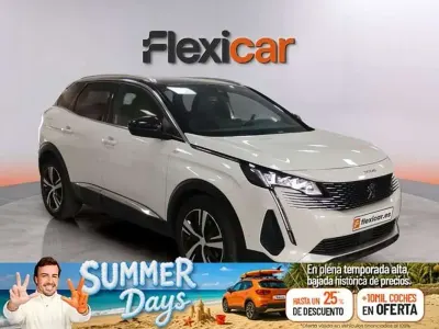 Usado Peugeot 3008 GT 131 CV (96 kW) 2021 Blanco SUV