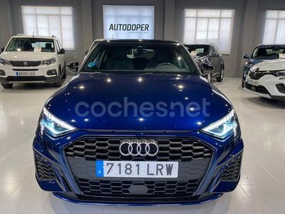 Usado Audi A3 150 CV (110 kW) 2021 Azul Berlina