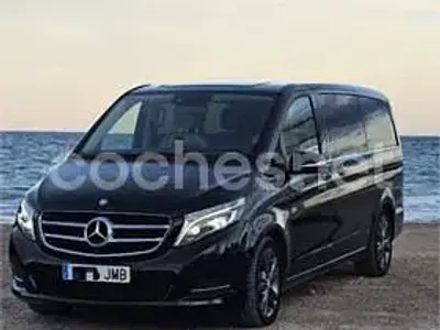 Usado Mercedes V250 Avantgarde 190 CV (139 kW) 2016 Negro Monovolumen