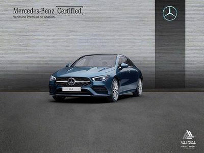 Usado Mercedes CLA200 AMG line 150 CV (110 kW) 2023 Azul Berlina