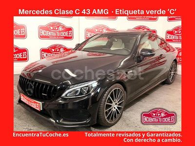 Usado Mercedes C43 AMG AMG 370 CV (272 kW) 2016 Negro Coupe