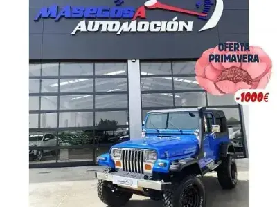 Usado Jeep Wrangler 177 CV (130 kW) 1993 Azul SUV