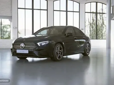 Usado Mercedes A200 150 CV (110 kW) 2022 Negro Berlina