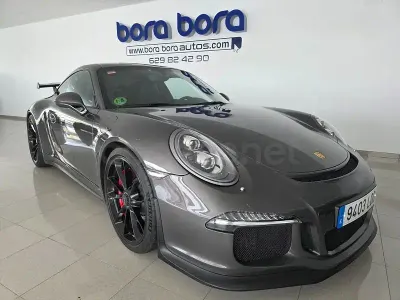 Usado Porsche 991 476 CV (350 kW) 2014 Gris / plata Coupe
