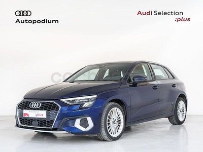 Usado Audi A3 Advanced Plus 116 CV (85 kW) 2022 Azul Berlina
