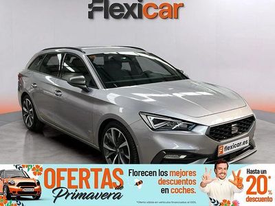 Usado Seat Leon FR 150 CV (110 kW) 2021 Gris Familiar