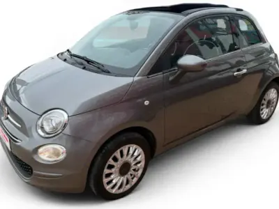 Usado Fiat 500C Lounge 69 CV (50 kW) 2020 Gris Descapotable