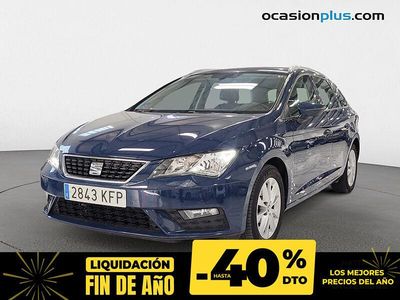 Azul Usado 2017 Seat Leon Style Familiar | 12.269 € (Precio justo)