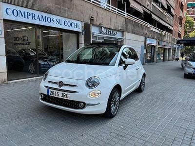 Blanco Usado 2016 Fiat 500C Lounge Descapotable | 8990 € (Precio justo)