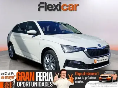 Brugt Skoda Scala Ambition 110 HK (80 kW) 2023 Hvid Hatchback
