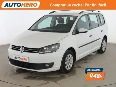 Usado VW Touran Edition 105 CV (77 kW) 2014 Blanco Monovolumen